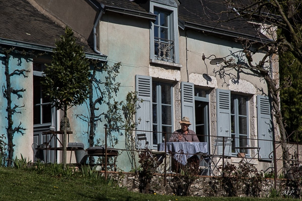 La maison bleue de Lestiou